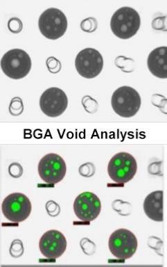 BGA ball void analysis